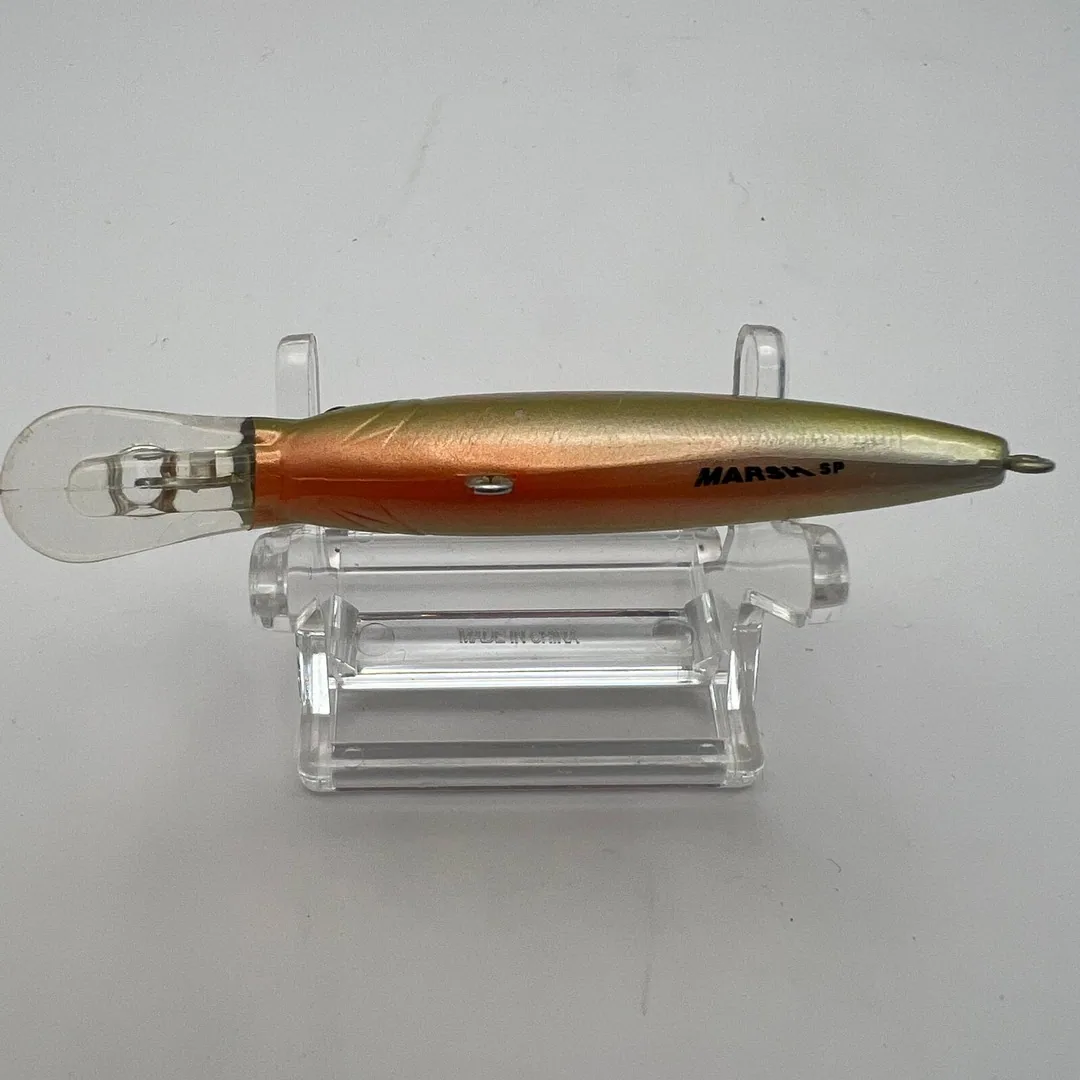 Wobler minnow MARSH SP zielony grzbiet, złote boki — zdjęcie 3
