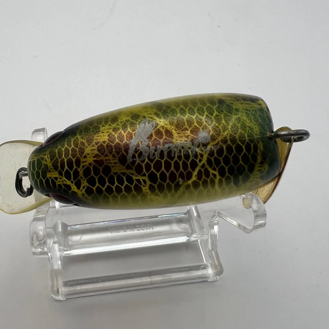 Wobler typu crankbait, kolor zielony i brązowy, Jackall — zdjęcie 4