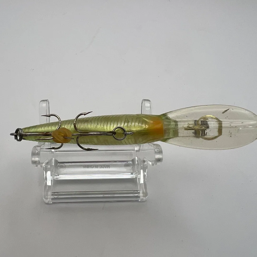 Wobler minnow, zielony grzbiet, przezroczyste boki — zdjęcie 3
