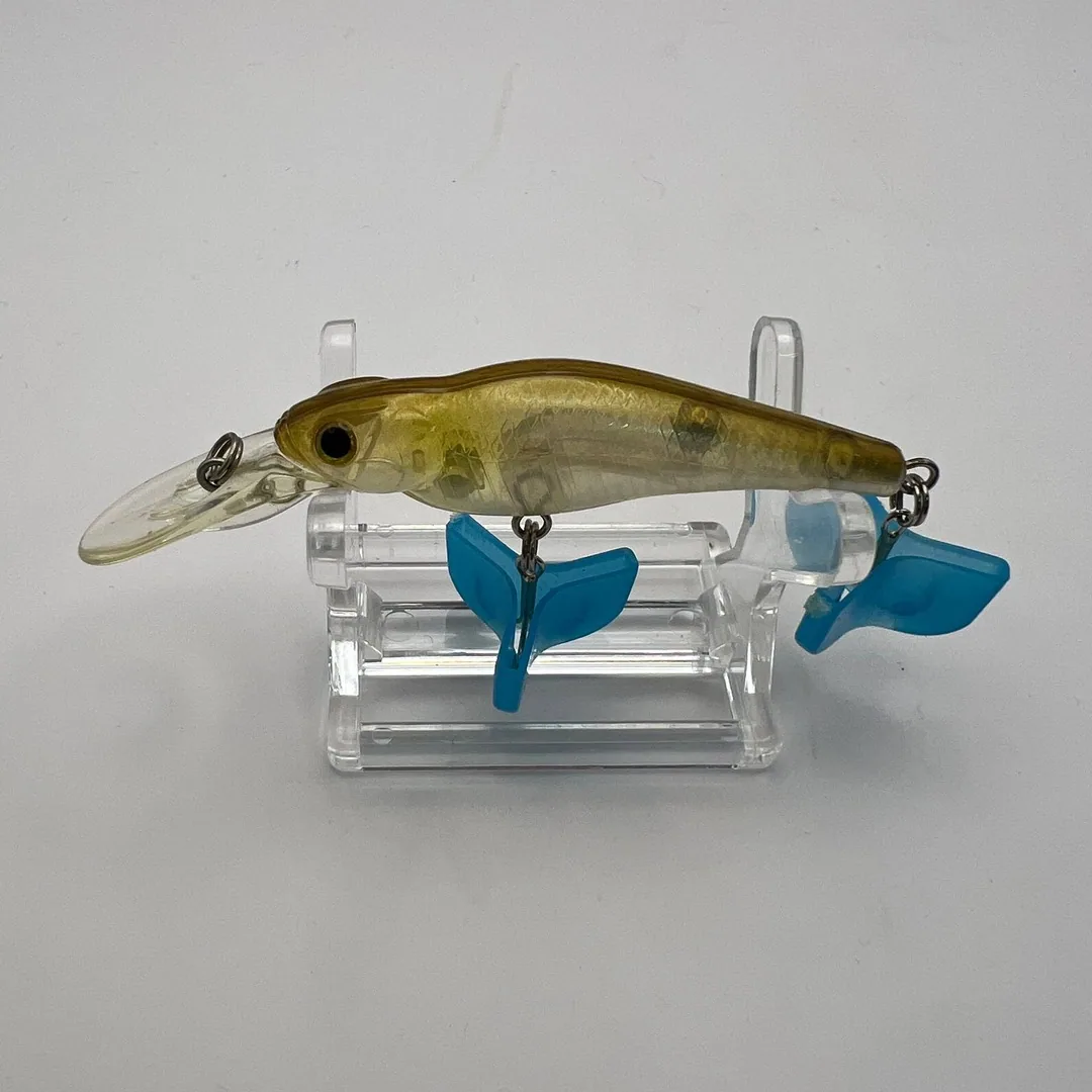 Wobler Evergreen, złoty; model SM Shad — zdjęcie 1