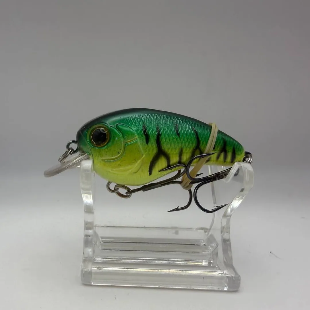 Wobler crank zielono-żółty, 55mm, 10g — zdjęcie 1