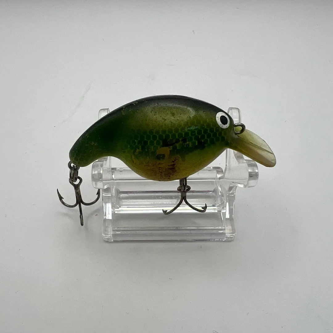 Wobler crank, zielony grzbiet, żółte boki, 50mm 9g — zdjęcie 2