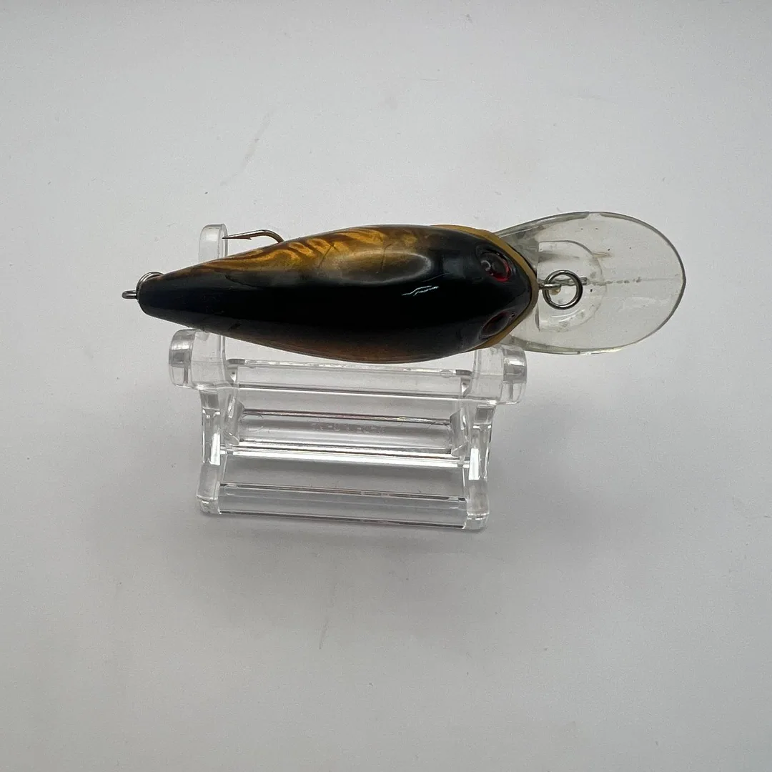 Wobler crankbait czarny grzbiet, złote boki, 55mm 10g — zdjęcie 4