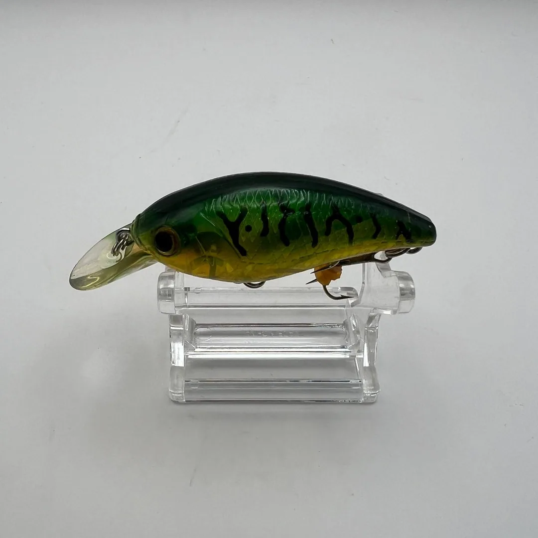 Wobler Evergreen Combat Crank, zielono-żółty — zdjęcie 1