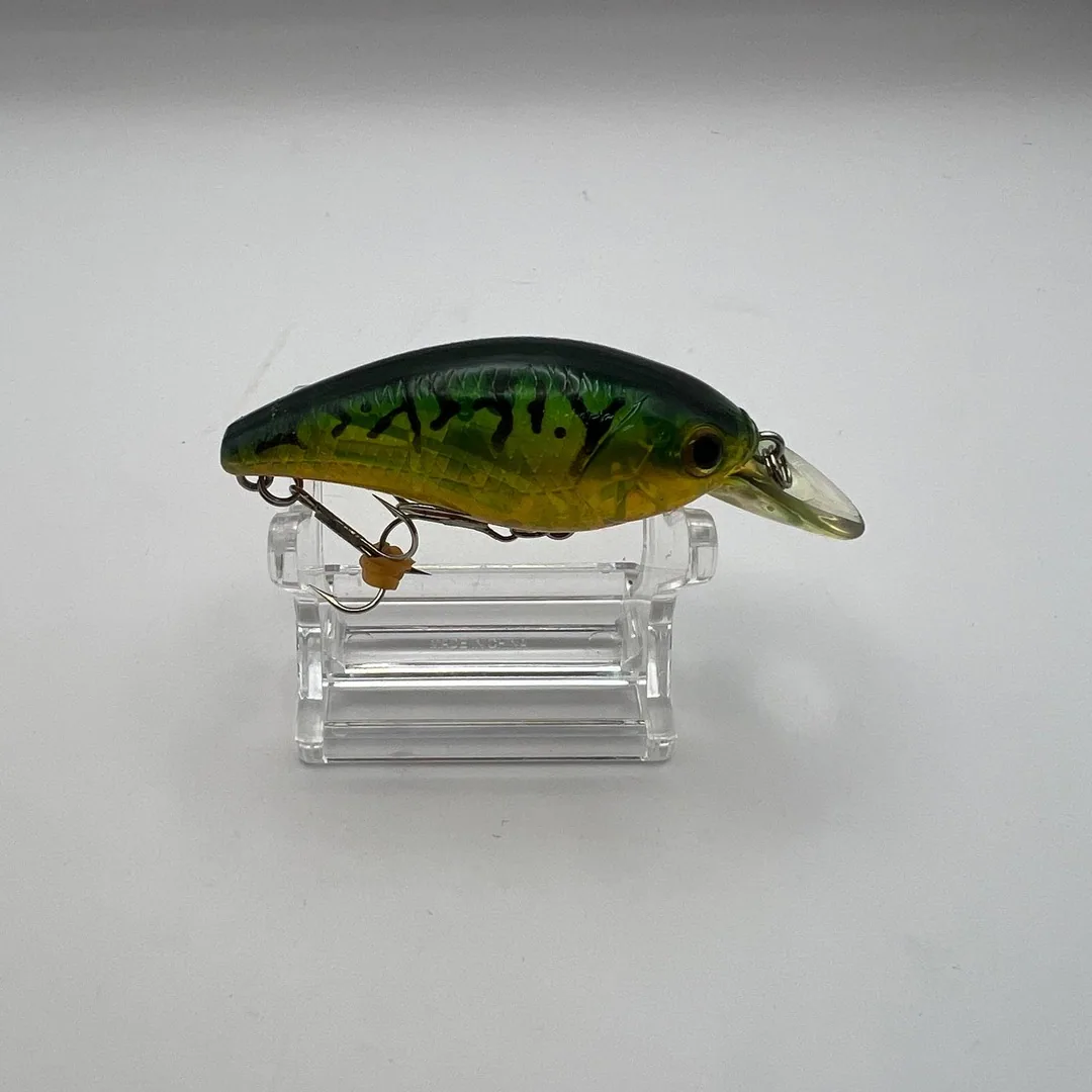 Wobler Evergreen Combat Crank, zielono-żółty — zdjęcie 2