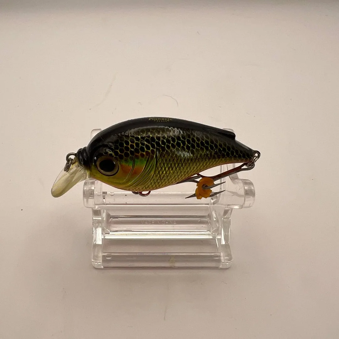 Crankbait Pinnacle, czarny grzbiet, złote boki — zdjęcie 1