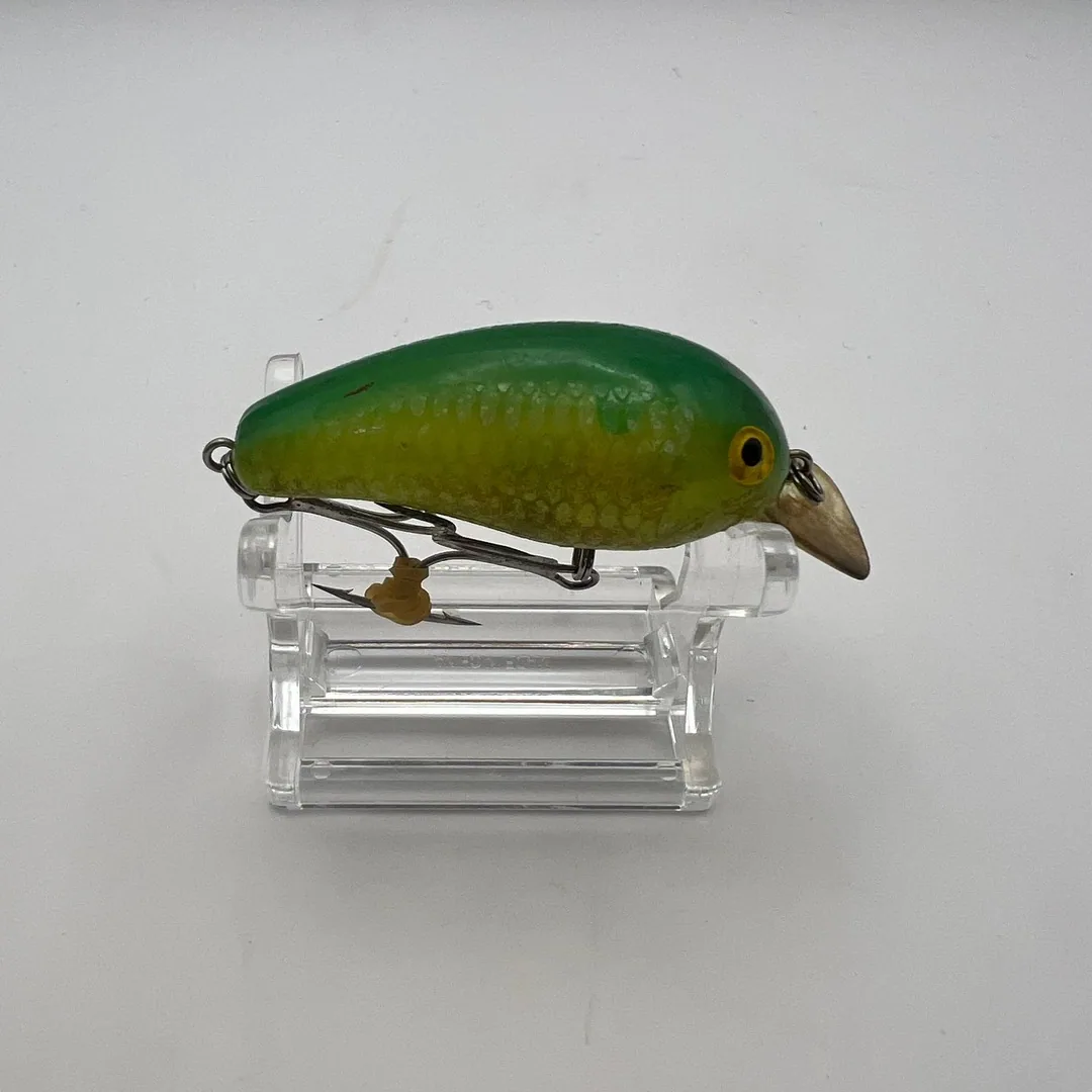 Wobler typu crankbait, zielono-żółty, Daiwa — zdjęcie 2