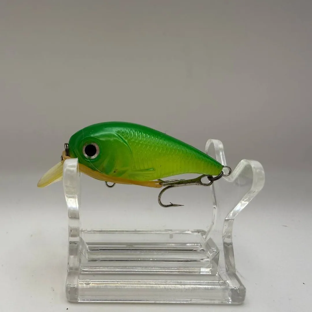 Wobler crank pływający, zielony grzbiet, 45mm, 5g — zdjęcie 1