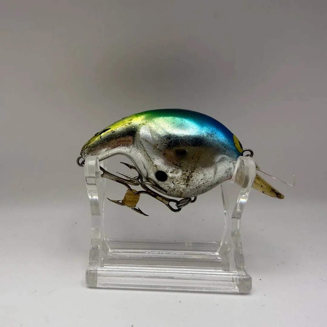 Wobler crank, niebieski grzbiet, srebrne boki, 50mm, 9,5g — zdjęcie 2