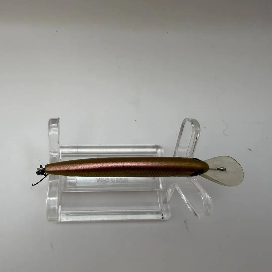 Wobler minnow miedziany 50mm z niebieskimi oczami — zdjęcie 3