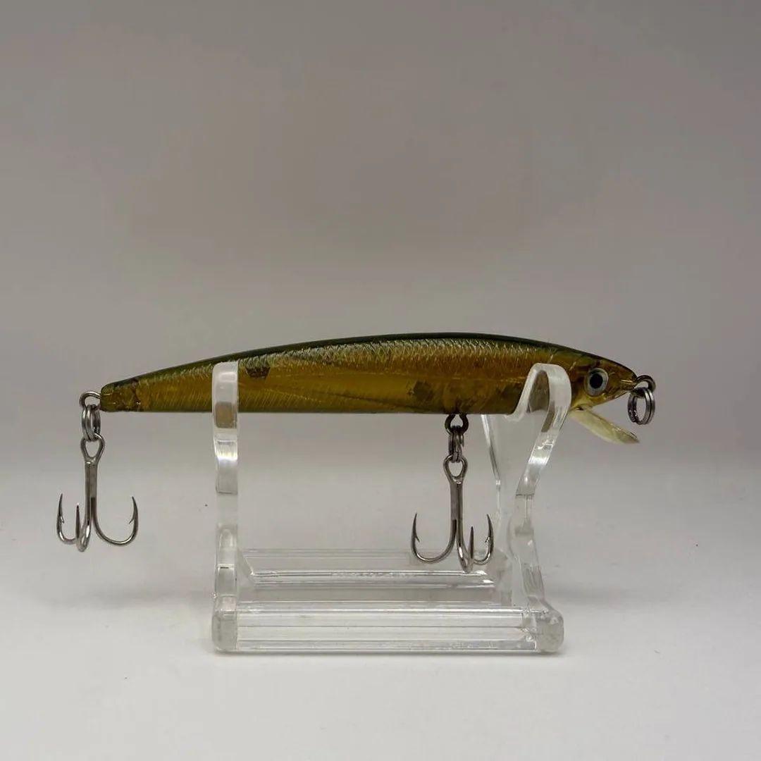 Wobler minnow SP, zielony grzbiet, złote boki — zdjęcie 2