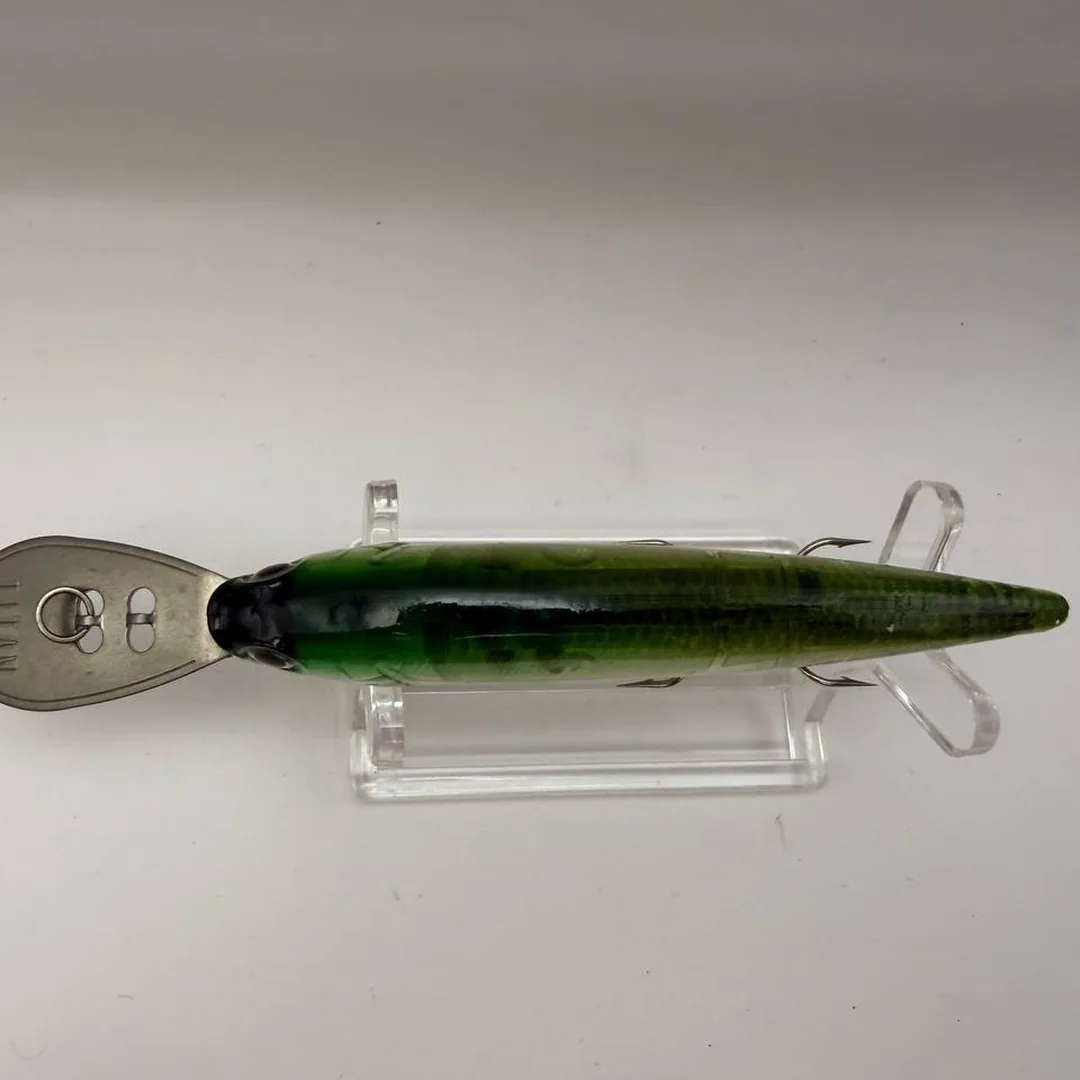 Wobler Daiwa T.D. HYPER MINNOW Ti F, zielony — zdjęcie 3