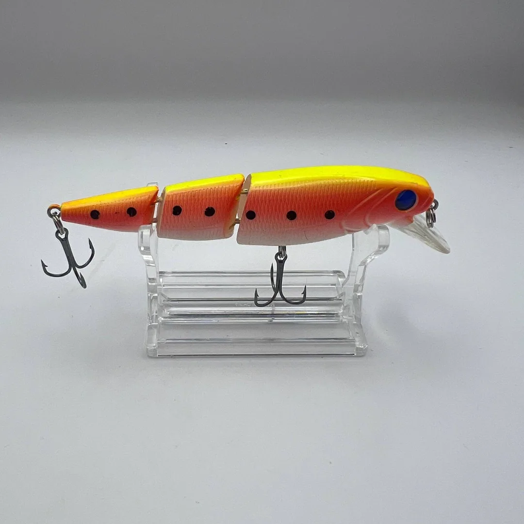 Wobler jointed pływający, żółty grzbiet, pomarańczowe boki — zdjęcie 2