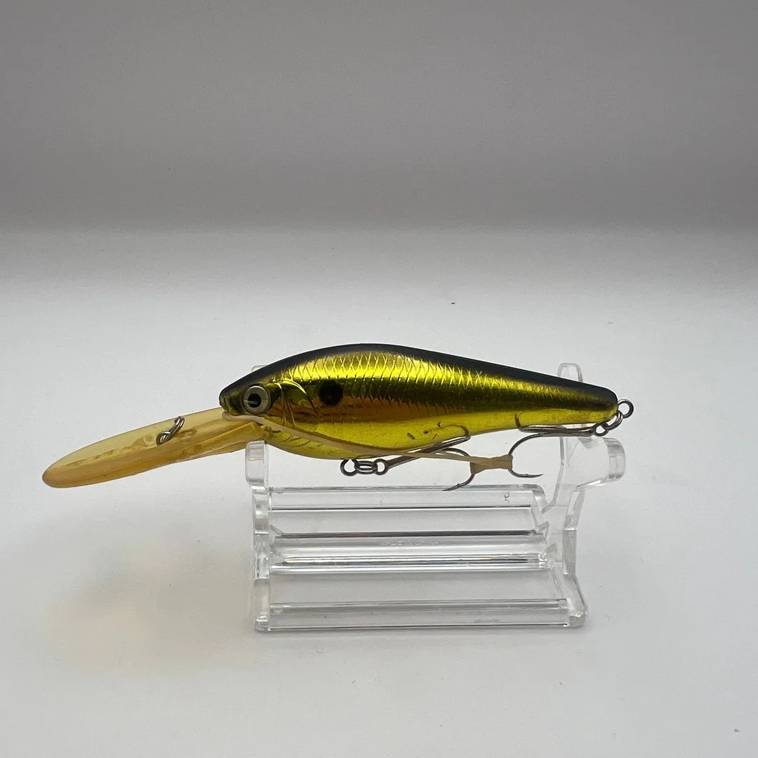 Wobler TD Shad-LC SP złoty z czarnym grzbietem — zdjęcie 1