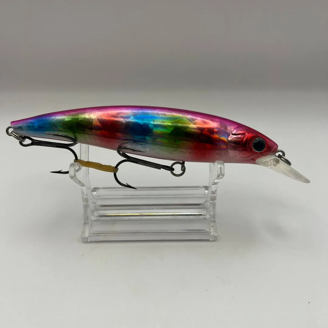 Wobler minnow Wildscene, różowy z tęczowymi bokami — zdjęcie 2