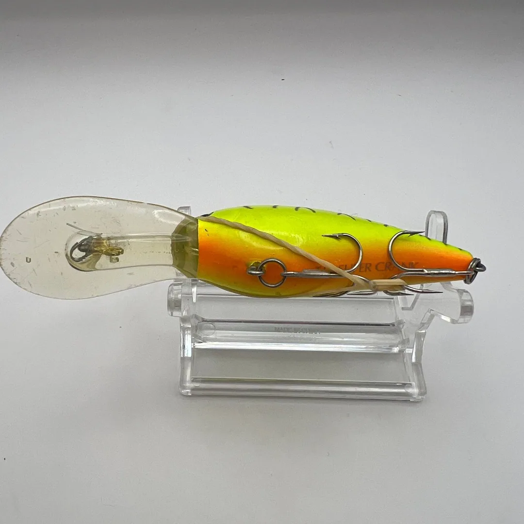 Wobler crankbait, zielono-czarne pręgi; Daiwa — zdjęcie 3