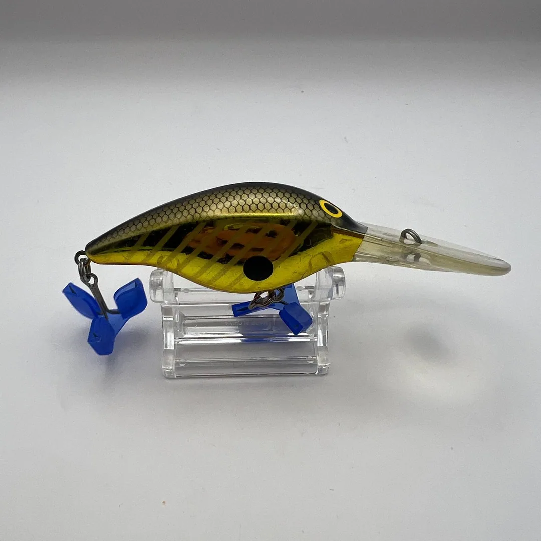 Wobler typu crankbait, żółto-zielony; Daiwa — zdjęcie 2