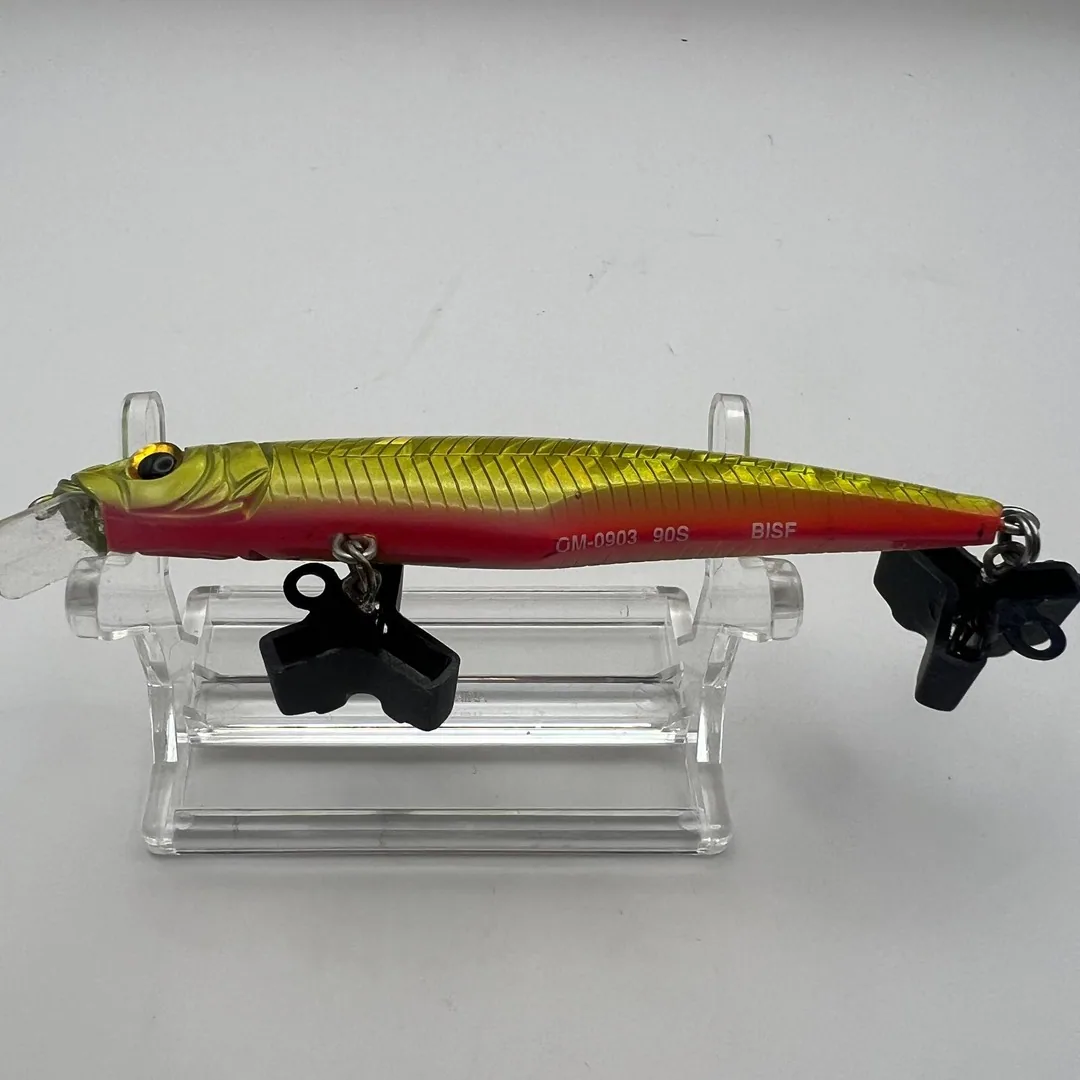 Wobler Shimano Ocea Minnow Hirame Special 90S, żółty — zdjęcie 3