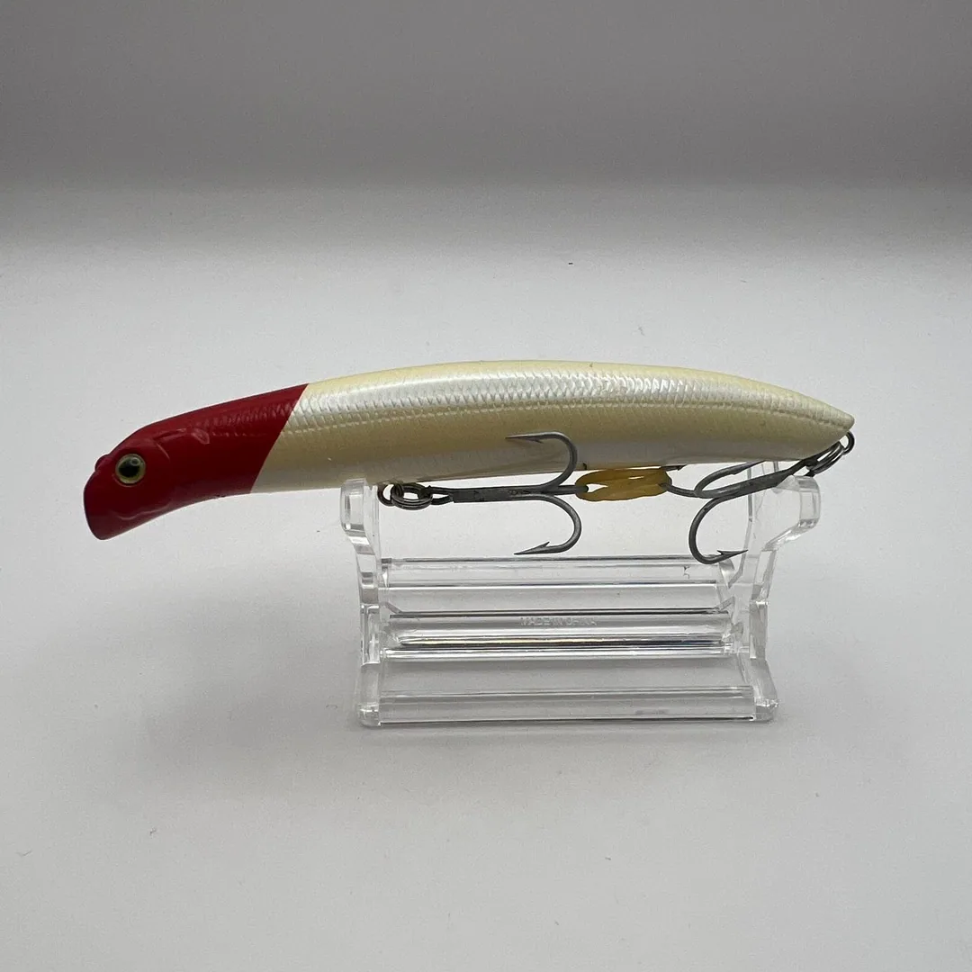 Wobler minnow perłowy z czerwoną głową — zdjęcie 1
