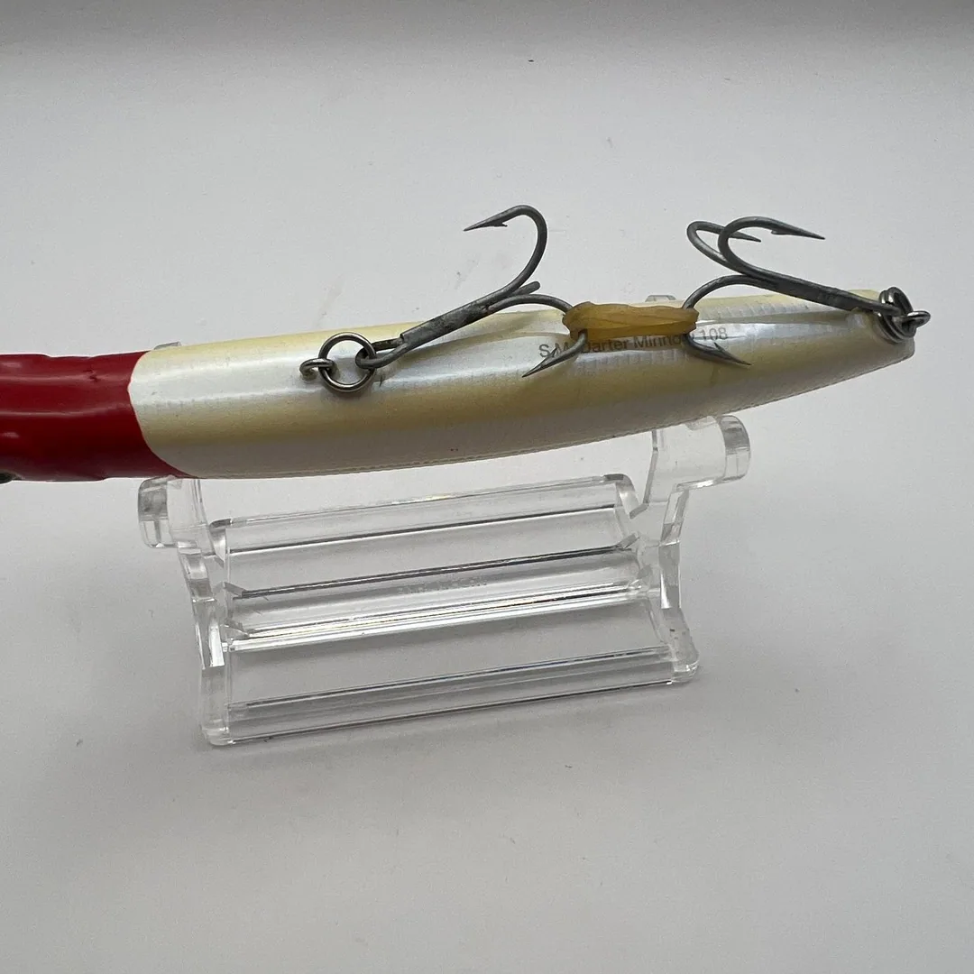 Wobler minnow perłowy z czerwoną głową — zdjęcie 3