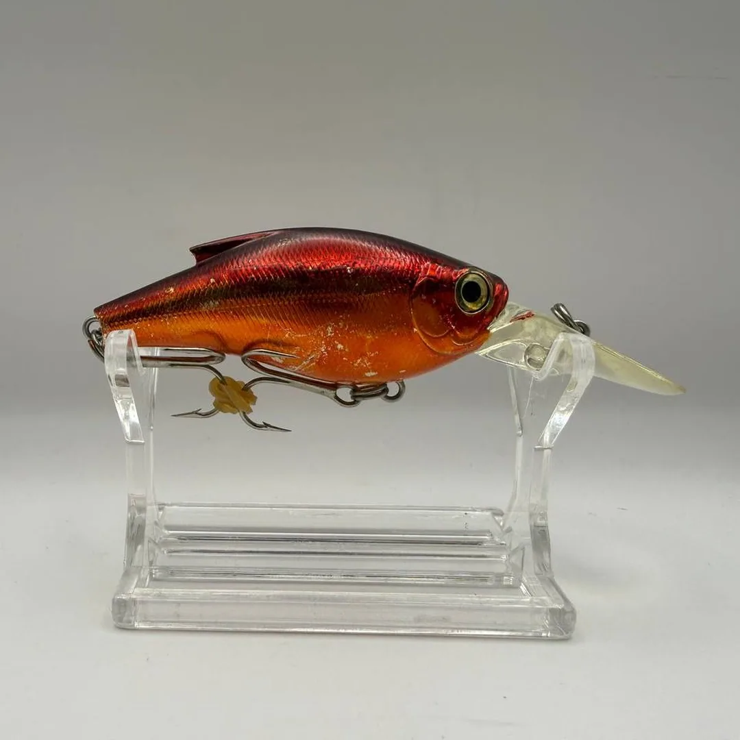 Wobler crank pomarańczowo-czerwony, pływający, 60mm, 12g — zdjęcie 2