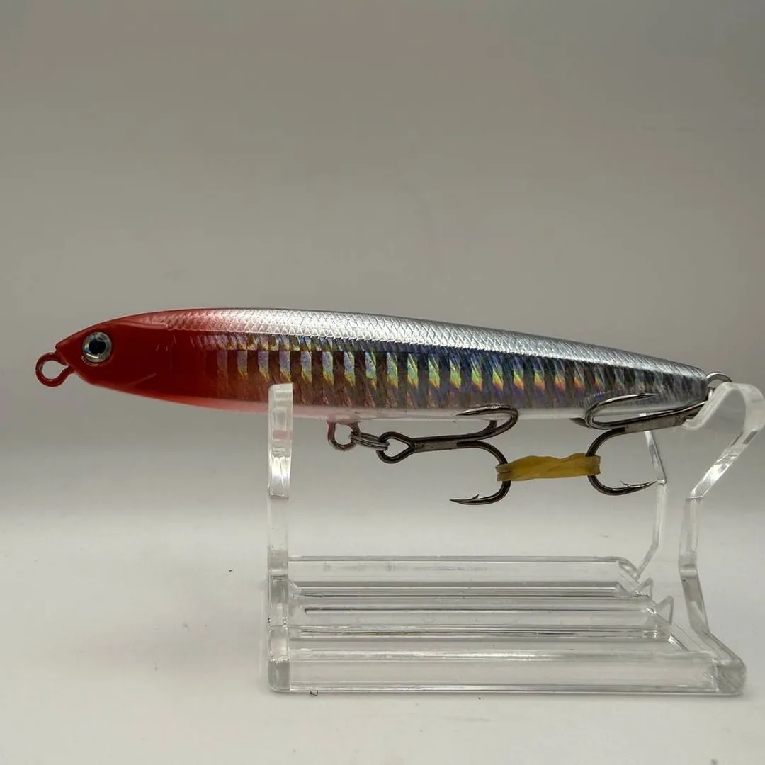 Wobler pencil czerwony, 100mm — zdjęcie 1