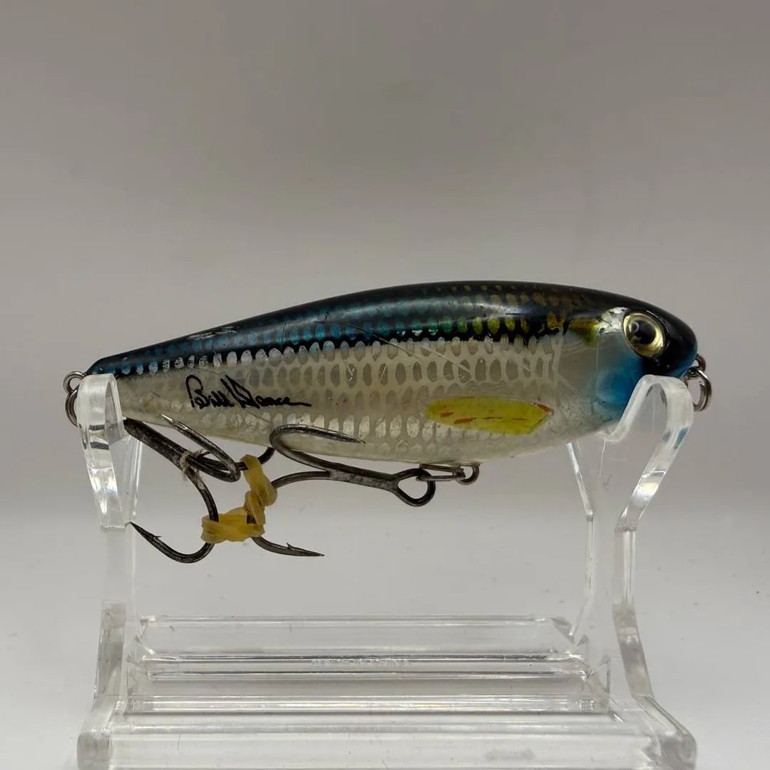 Popper Heddon Spit'n Image, niebieski, żółte akcenty — zdjęcie 2