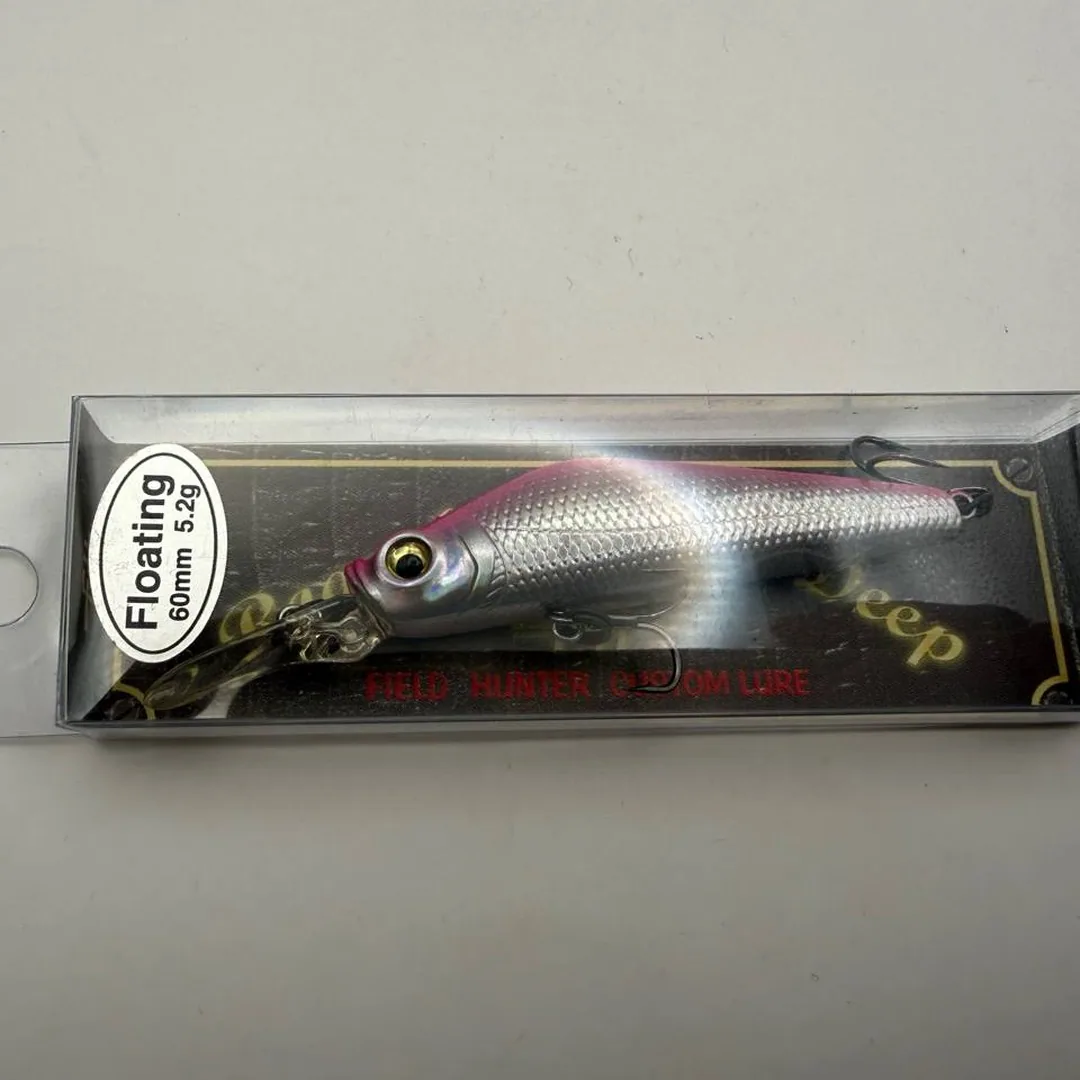 Wobler pływający Field Hunter Rogy SD, srebrno-fioletowy — zdjęcie 1