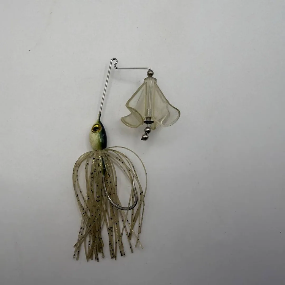 Spinnerbait przezroczysty z frędzlami — zdjęcie 1