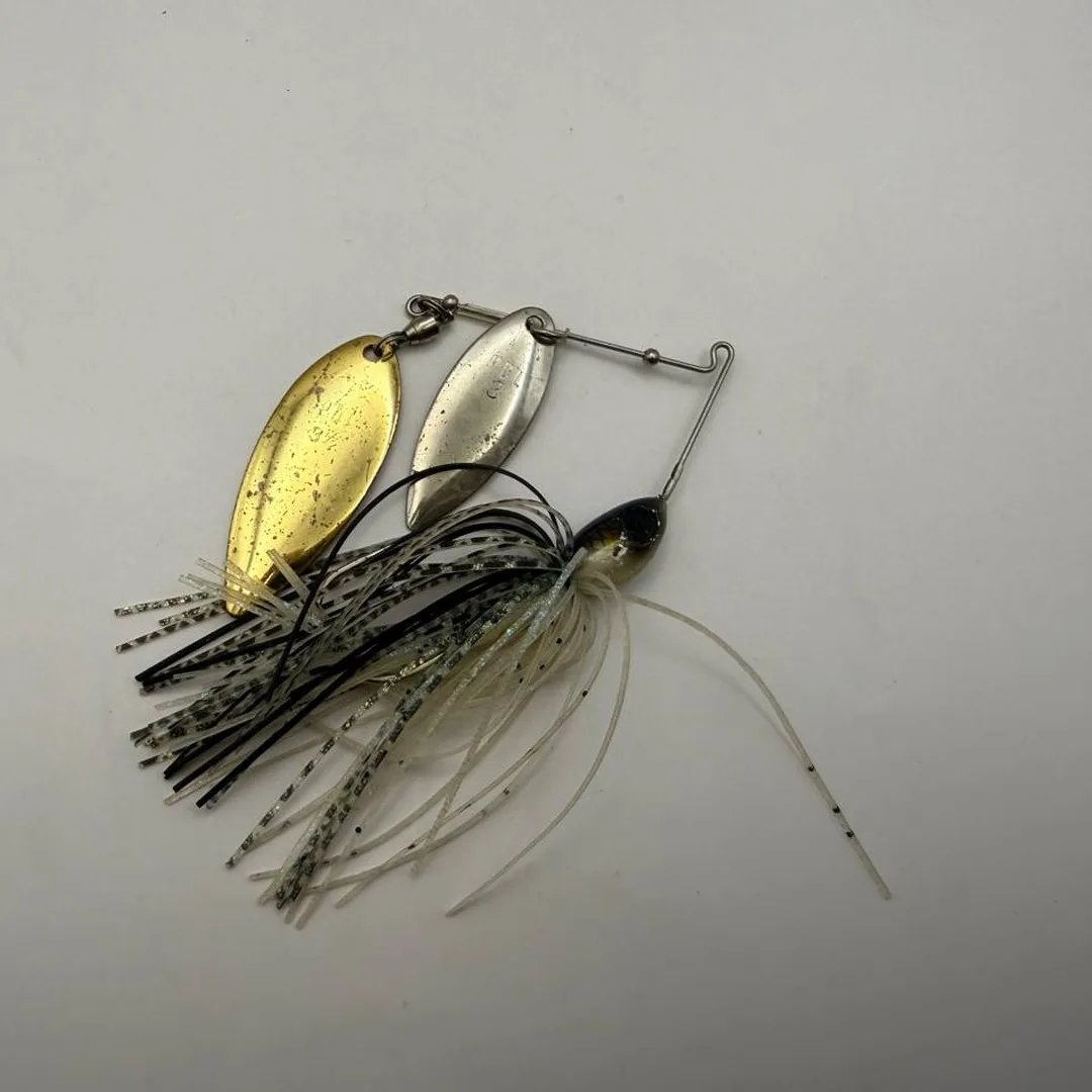 Spinnerbait dwukolorowy złoto-srebrny — zdjęcie 1