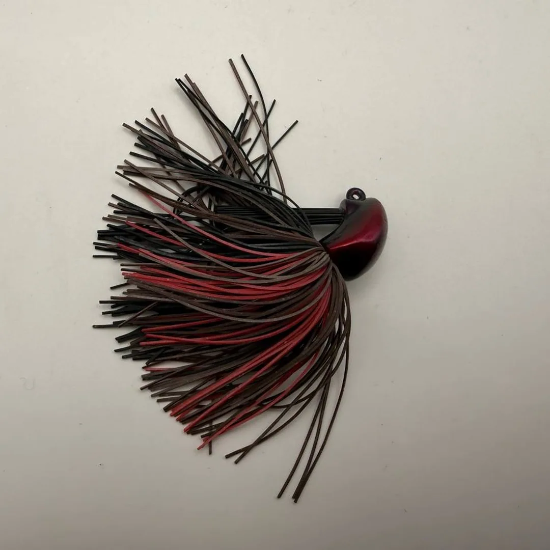 Przynęta jigowa czerwona 15g — zdjęcie 2