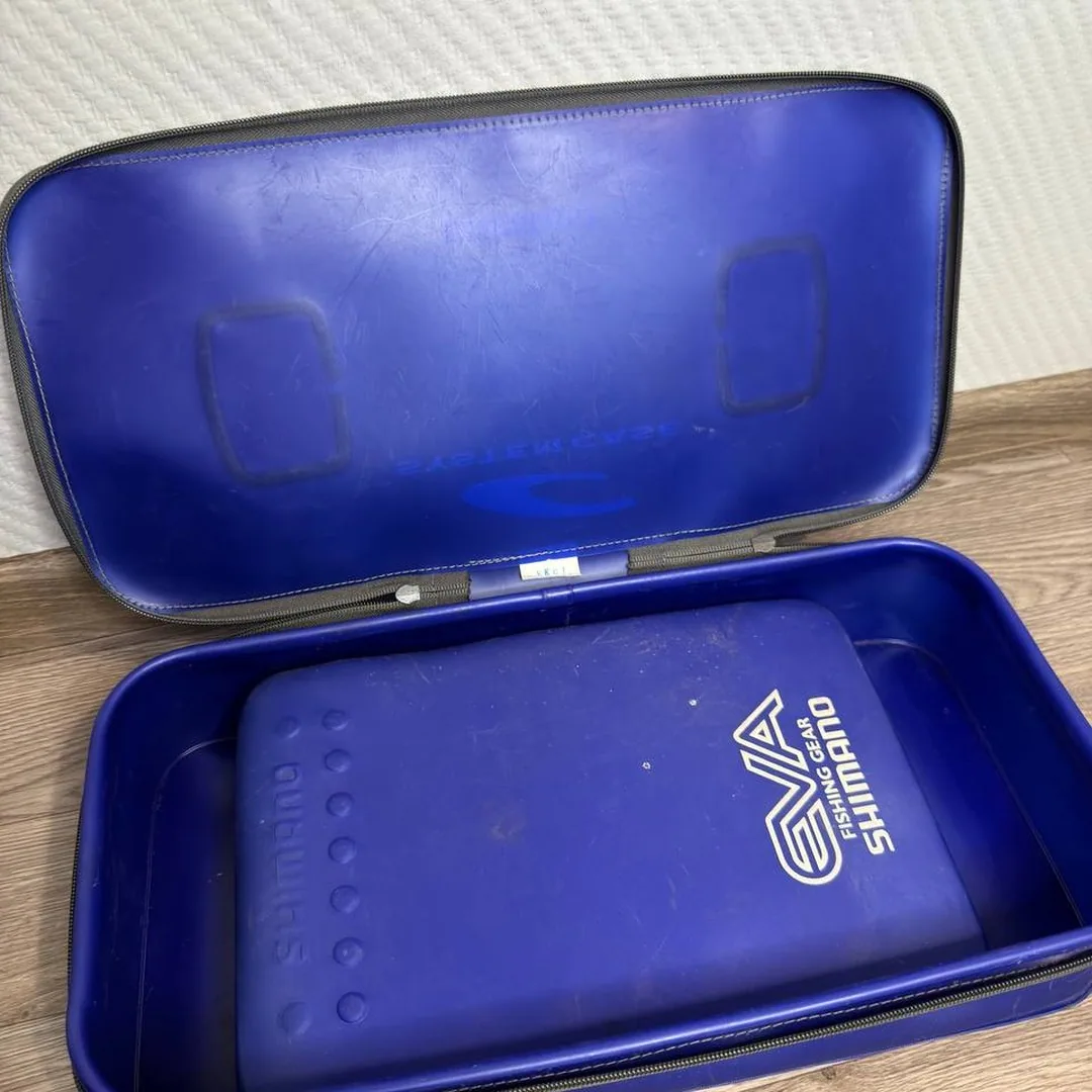 Organizator wędkarski Shimano, kolor niebieski — zdjęcie 2
