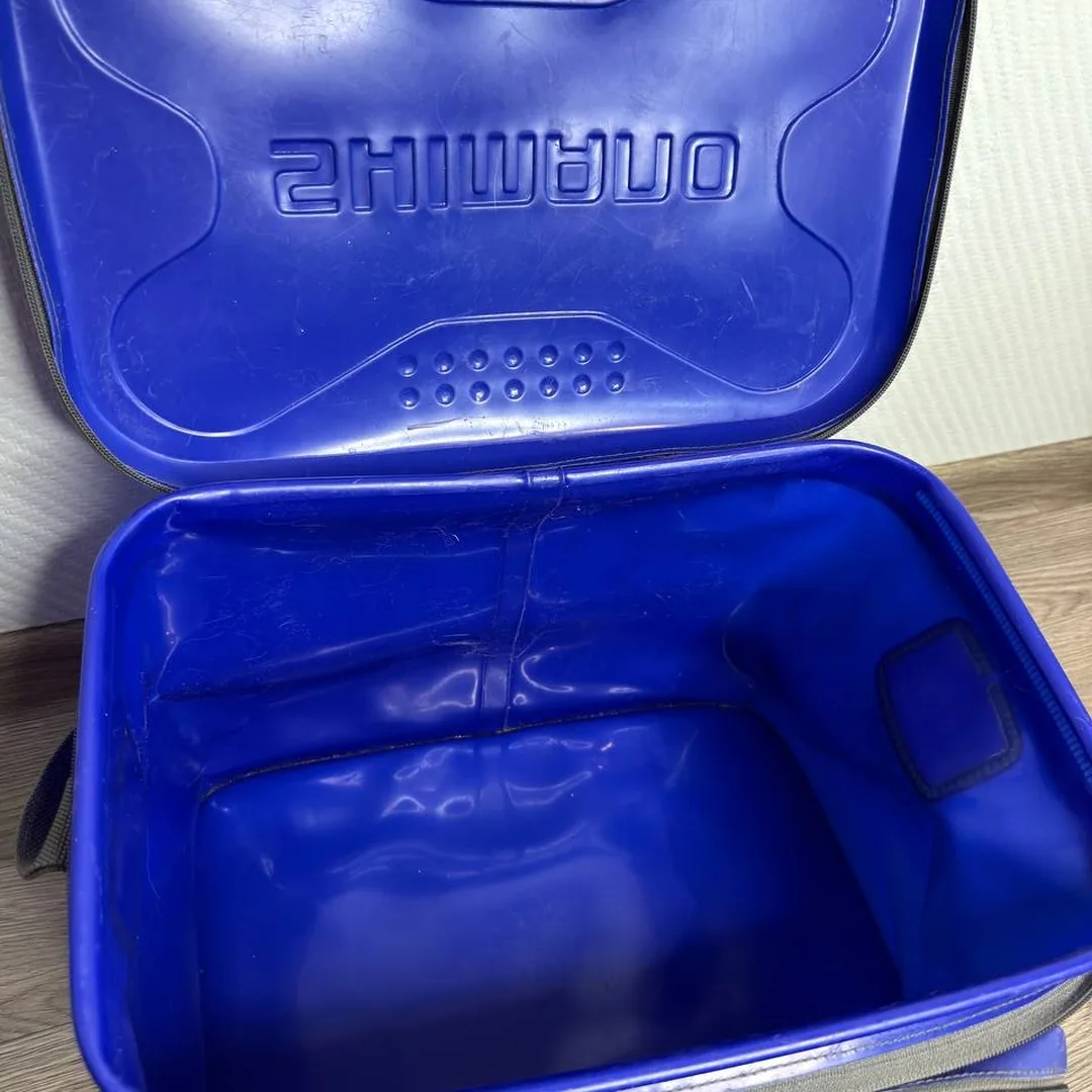 Niebieska torba wędkarska Shimano EVA — zdjęcie 5