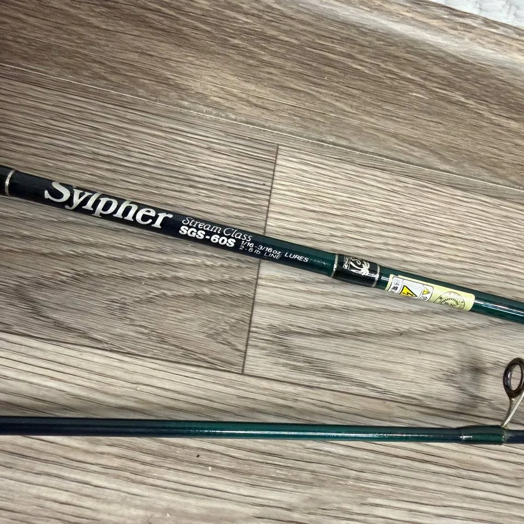Wędka Palms Sylpher Stream Class SGS-60S, czarna — zdjęcie 3