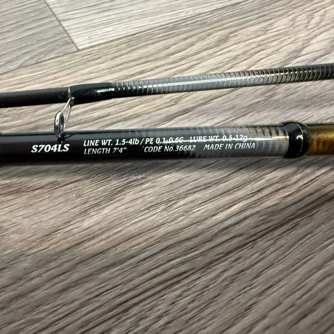 Shimano Soare BB S704LS, wędka spinningowa, czarna — zdjęcie 2