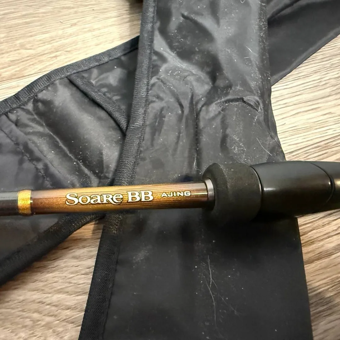 Wędka Shimano Soare BB Ajing S610L-S, złoty kolor — zdjęcie 3