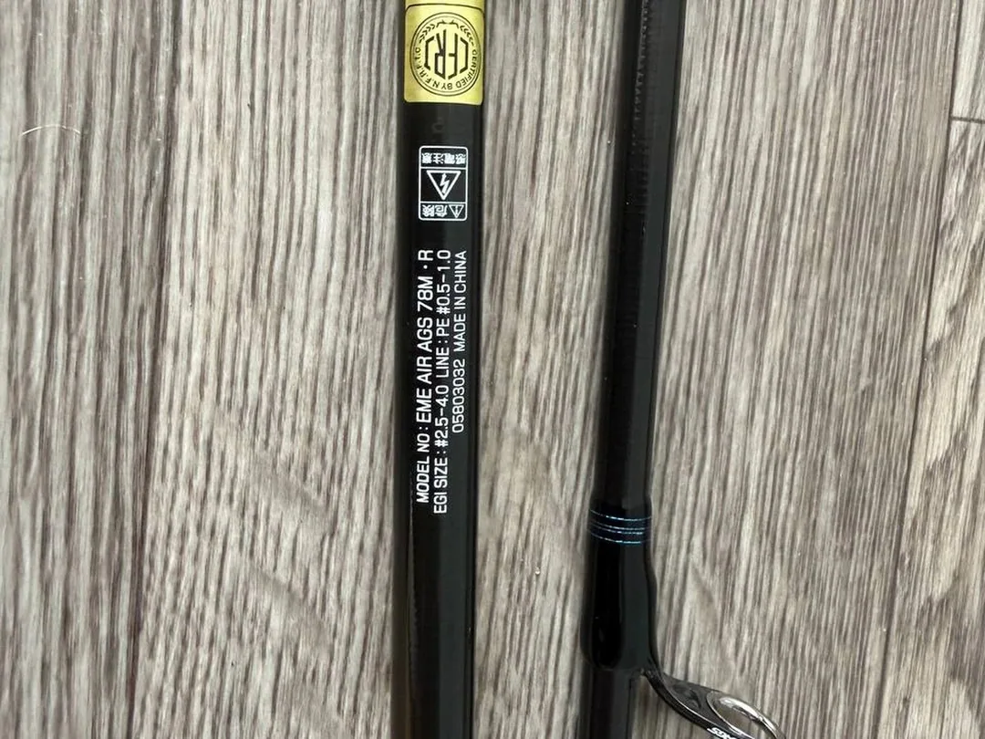 TOP Daiwa Emeraldas Air AGS 78M R wędka z Japonii używana — zdjęcie 6