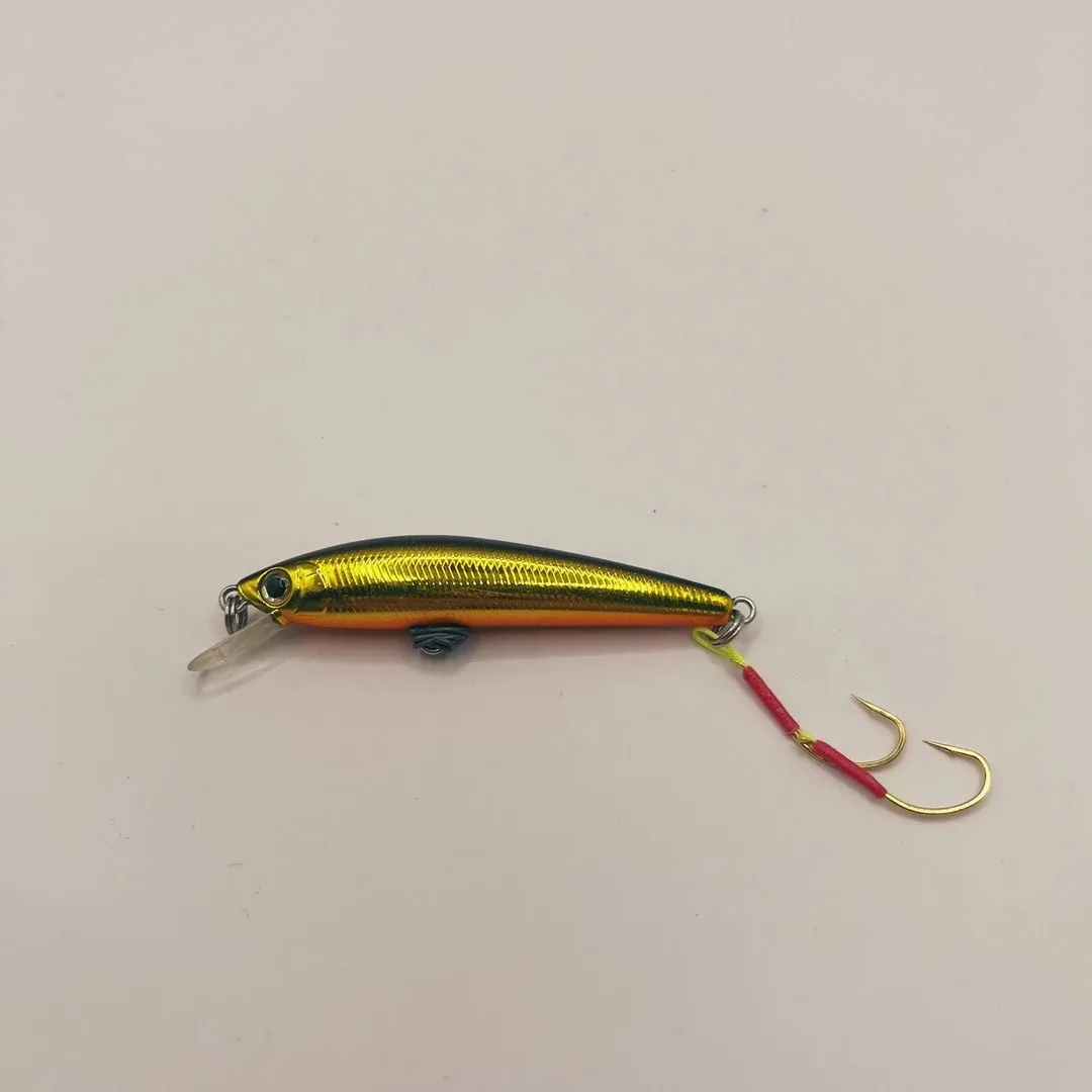 Daiwa TD Minnow DSP 70mm wobler złoty z Japonii — zdjęcie 1