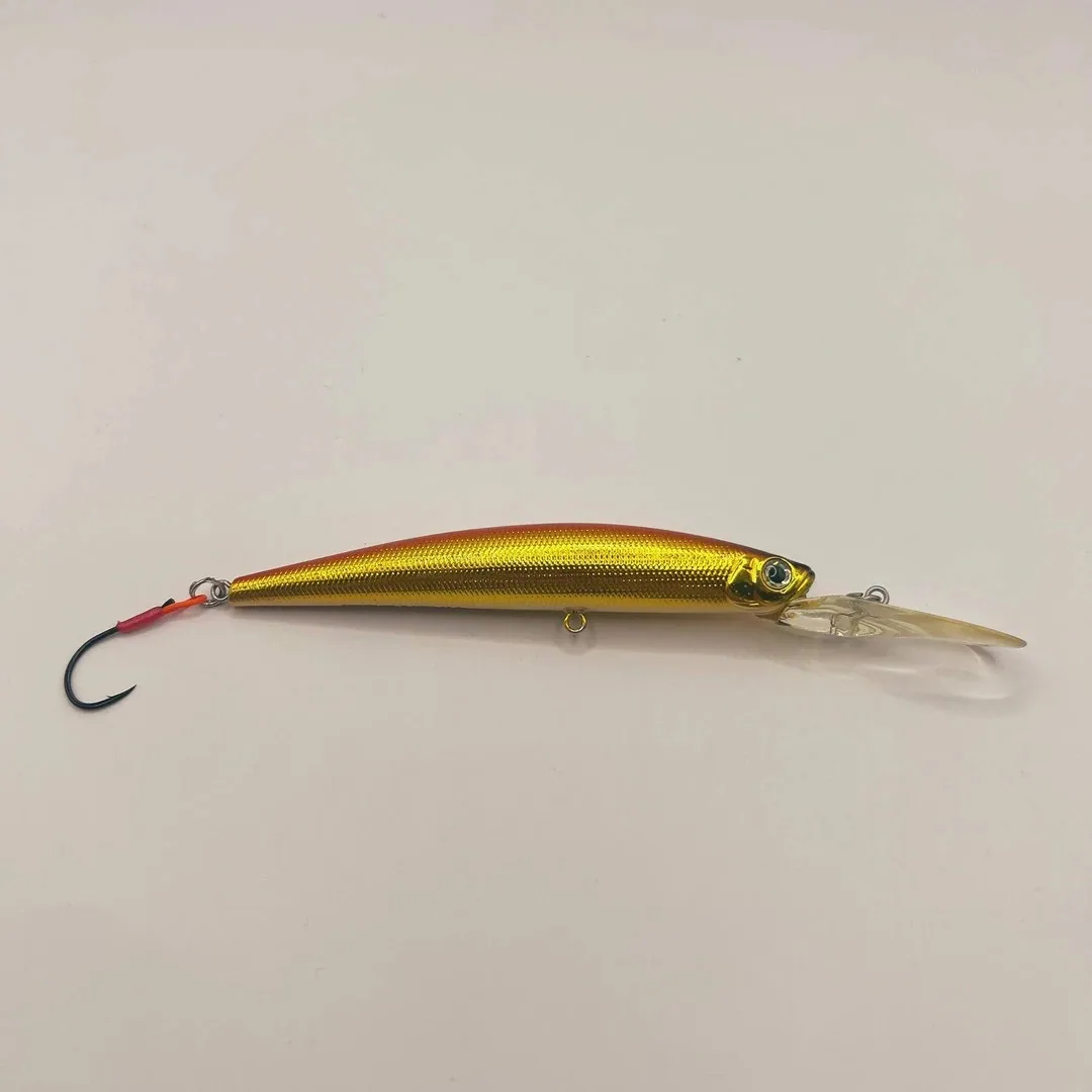 Tiemco Vixen Deep 130mm wobler zloty z Japonii — zdjęcie 2