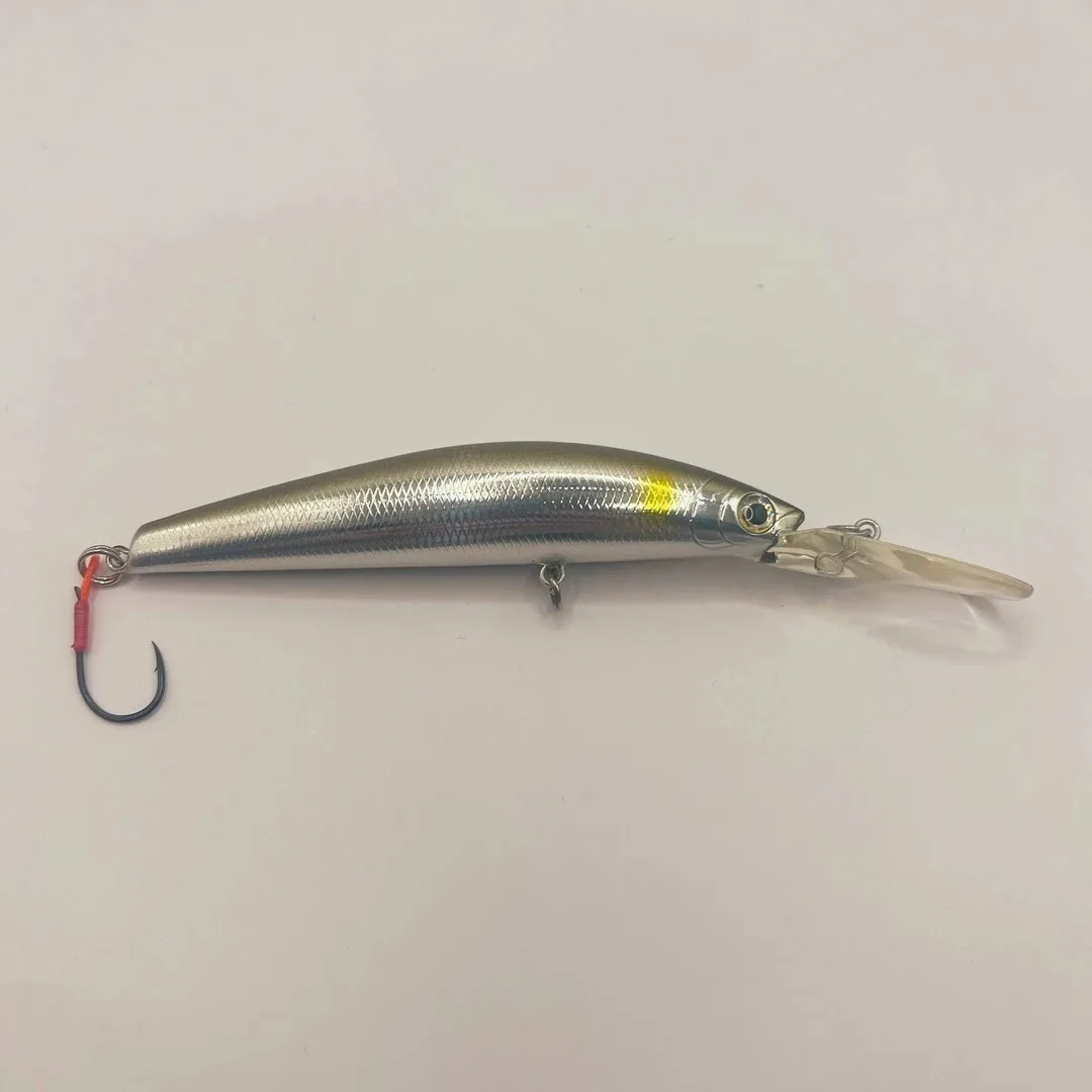 Bassday Sugar Deep SP 110mm wobler srebrny z Japonii — zdjęcie 2