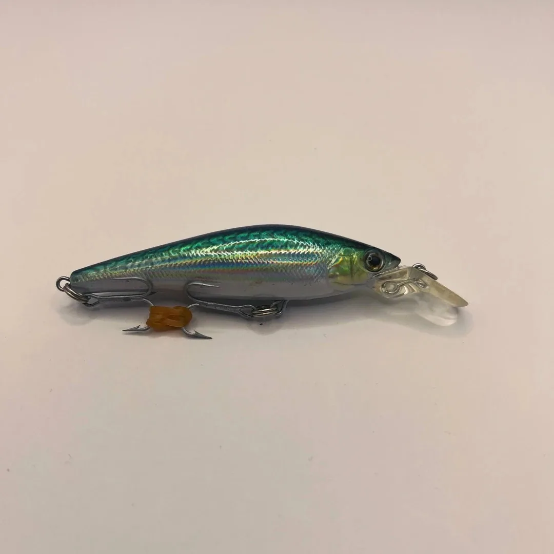 Yo-Zuri Duel Aile Magnet 80mm 6.5g wobler zielono-srebrny z Japonii — zdjęcie 2