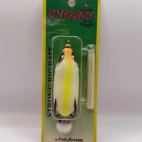 Wobler Fish Arrow Cover Jack, biało-żółty