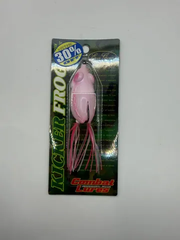 Żaba wędkarska Evergreen Kicker Frog, różowa