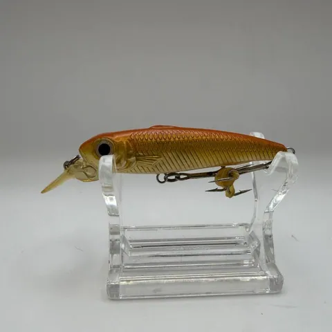 Wobler minnow pomarańczowy grzbiet, złote boki