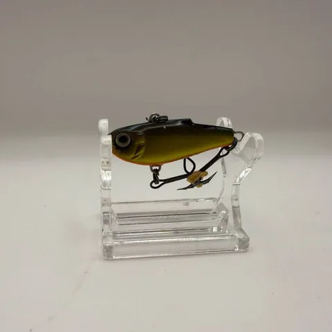 Wobler Frog Products, czarny grzbiet, żółte boki, 40mm