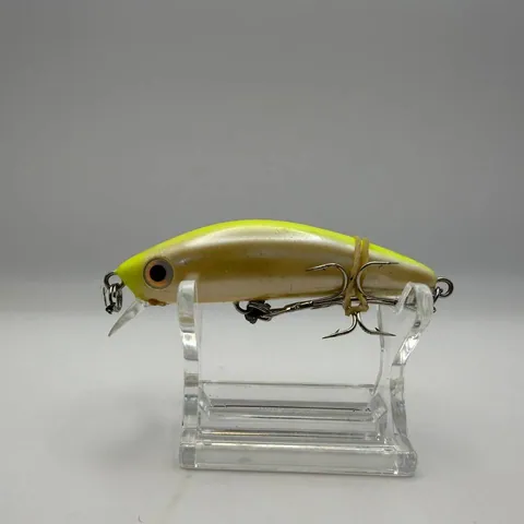 Wobler minnow, żółty grzbiet, perłowe boki, 65mm, 8g