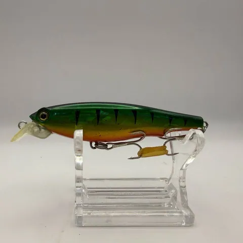 Wobler minnow zielony grzbiet, pomarańczowy brzuch
