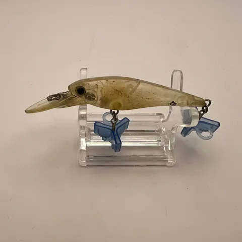 Wobler minnow przezroczysty z brązowym grzbietem