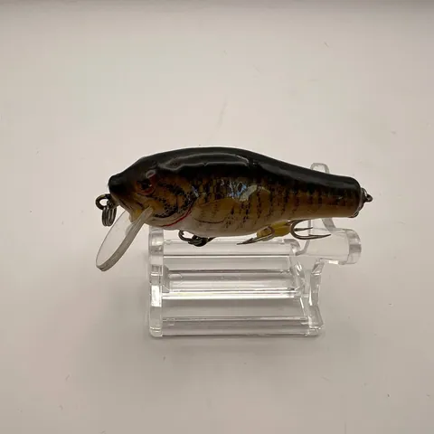 Wobler crankbait ciemny grzbiet, złote boki