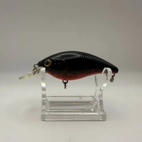 Wobler typu crankbait, czarno-czerwony, Evergreen